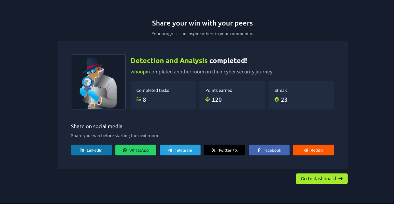 Detection and Analysis - TryHackMe