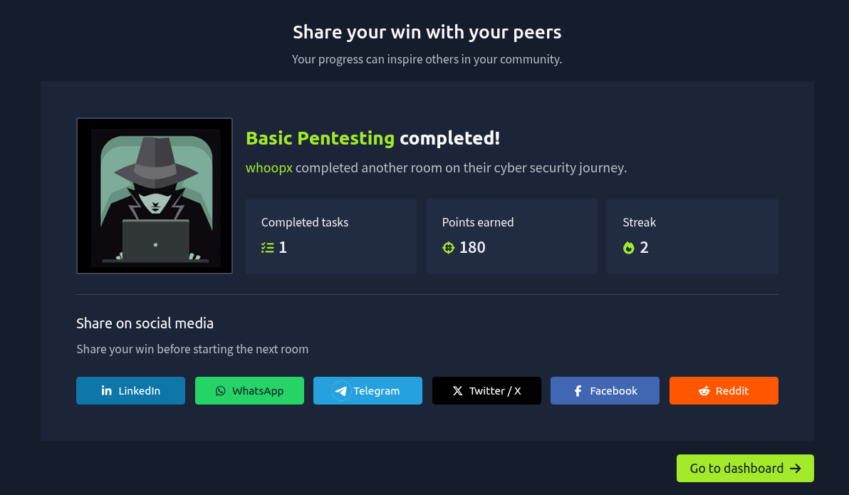 Basic Pentesting - TryHackMe